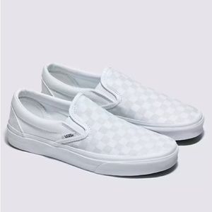 White Vans worn only a few times